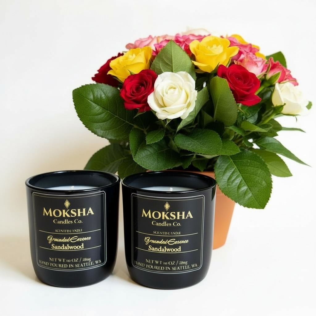 Grounded Essence - Handcrafted Soy Wax Candle 10oz