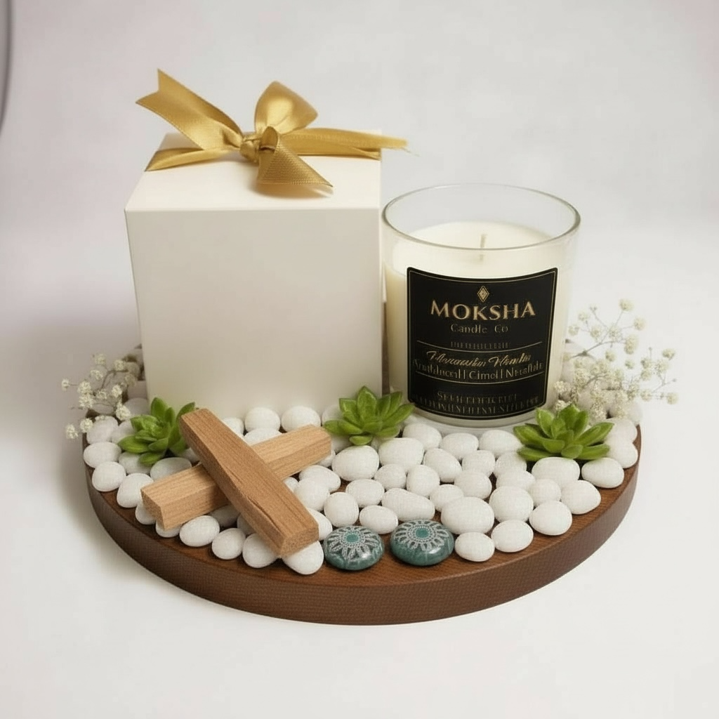 Movement of Moksha - Handcrafted Soy Wax Candle (10oz)