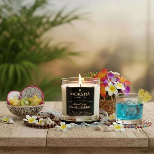 Island Escape - Handcrafted Soy Wax Candle (10oz)