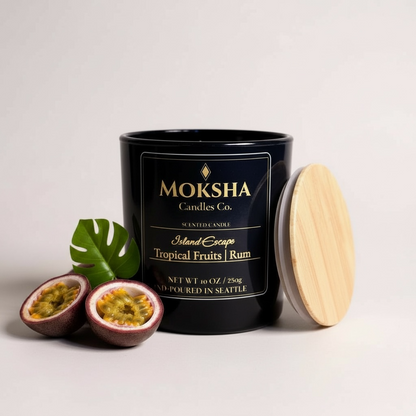Island Escape - Handcrafted Soy Wax Candle (10oz)