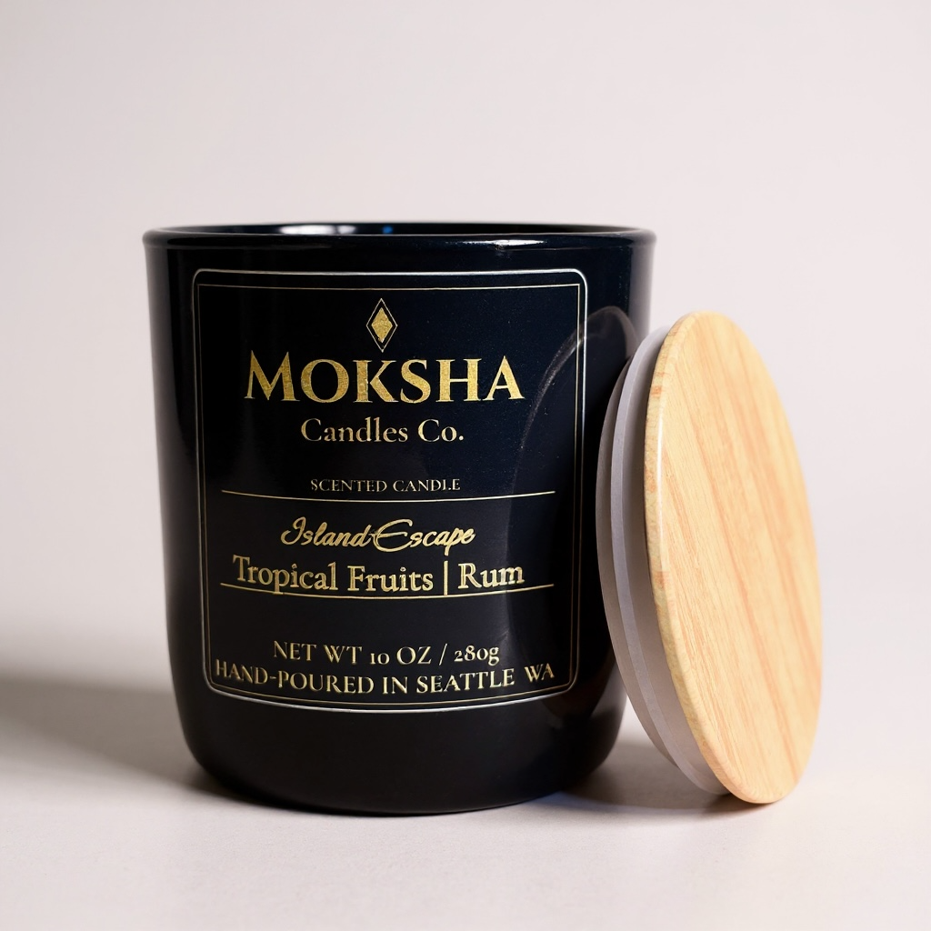 Island Escape - Handcrafted Soy Wax Candle (10oz)