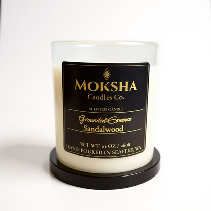 Grounded Essence - Handcrafted Soy Wax Candle 10oz