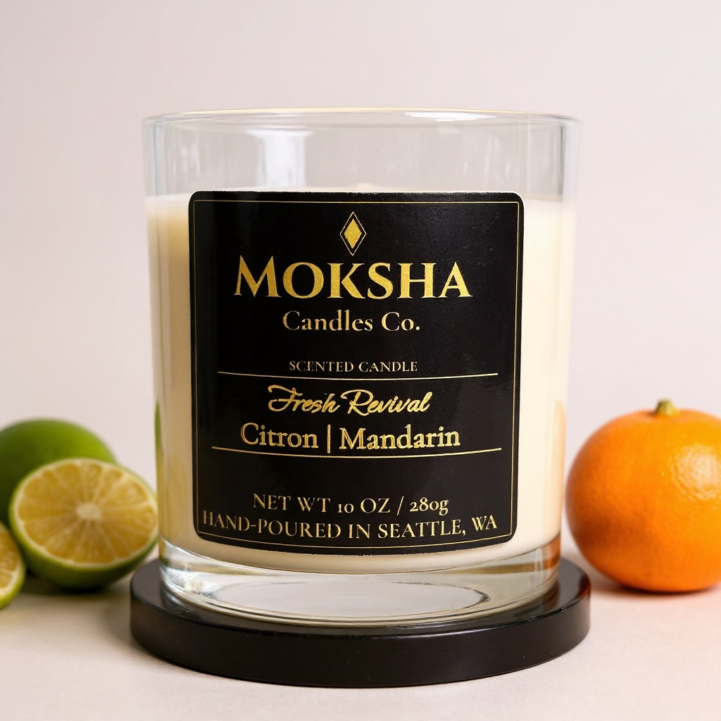 Fresh Revival - Handcrafted Soy Wax Candle 10oz