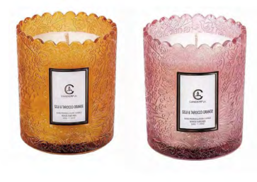 Citron and Mandarin - Handcrafted Soy Wax Candle 10oz